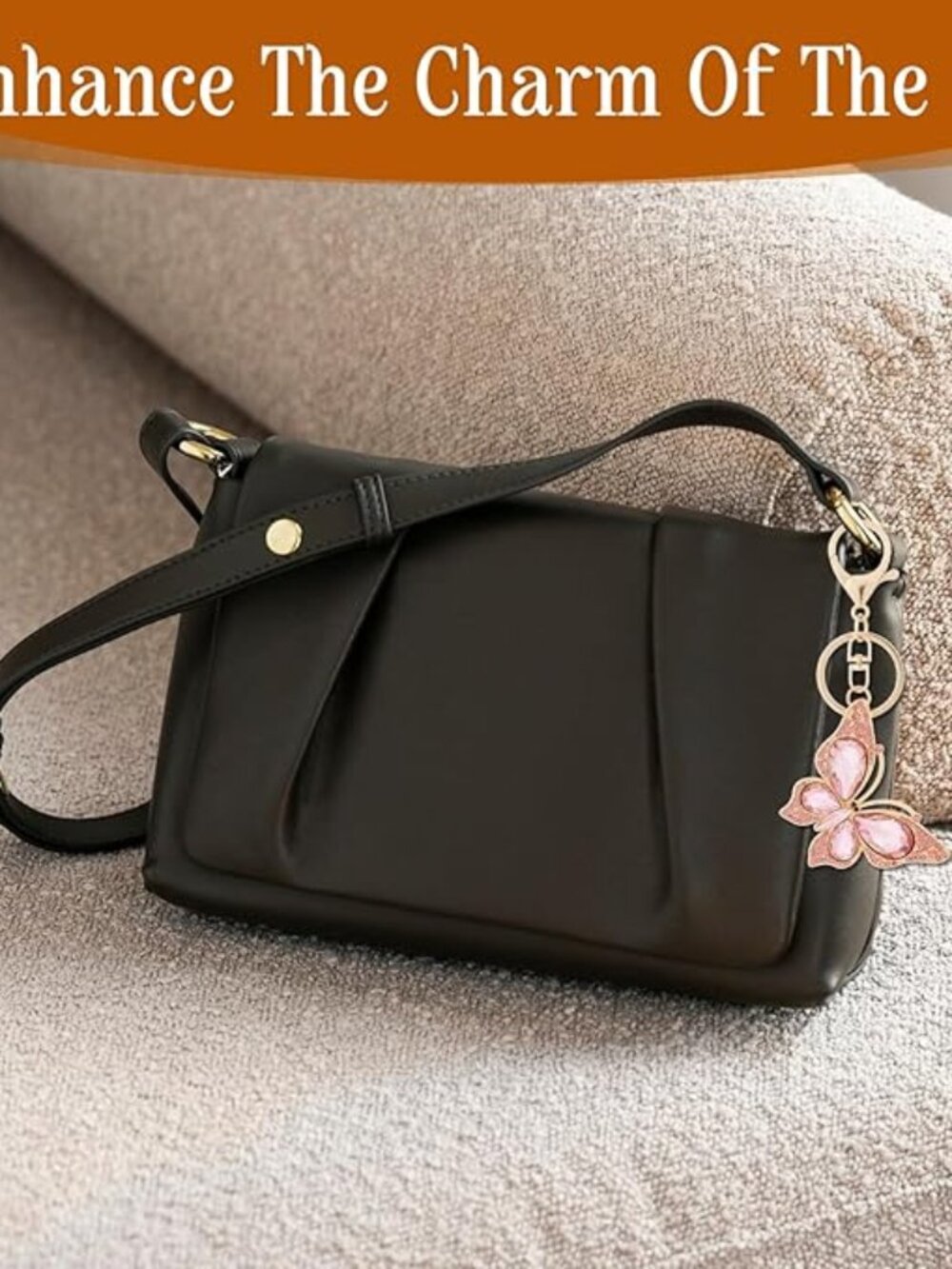 Butterfly Charm Keychain